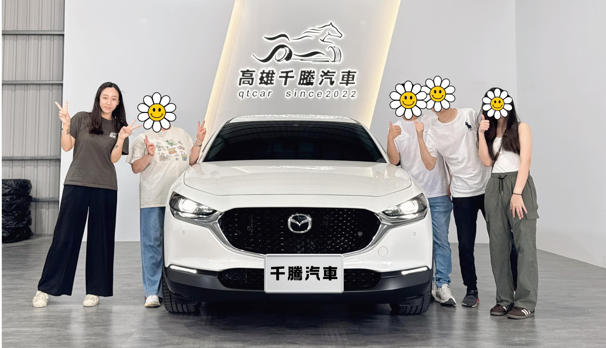 喜歡一台車，他是想先確認家人坐得舒不舒服